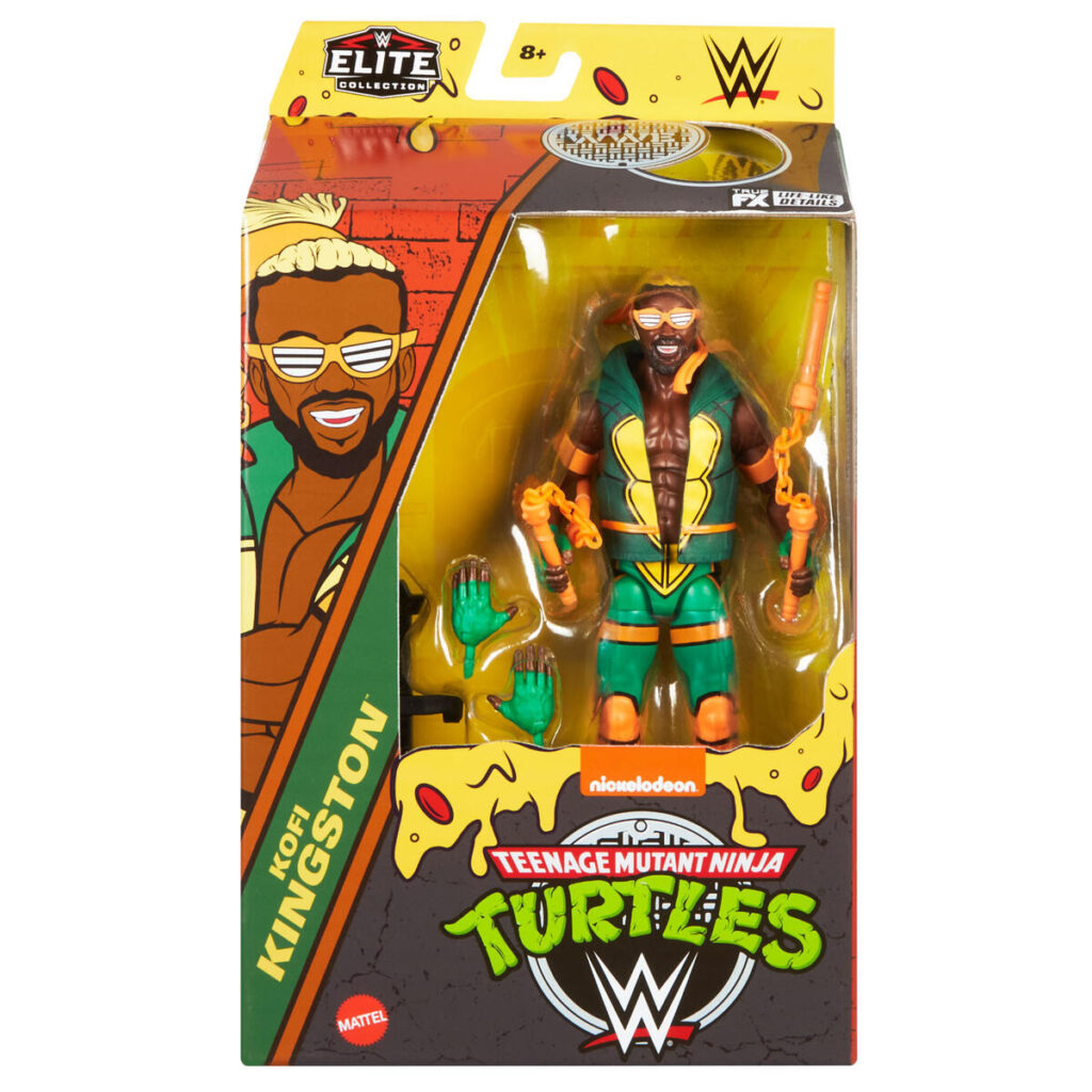WWE TMNT Elite Collection Front of package